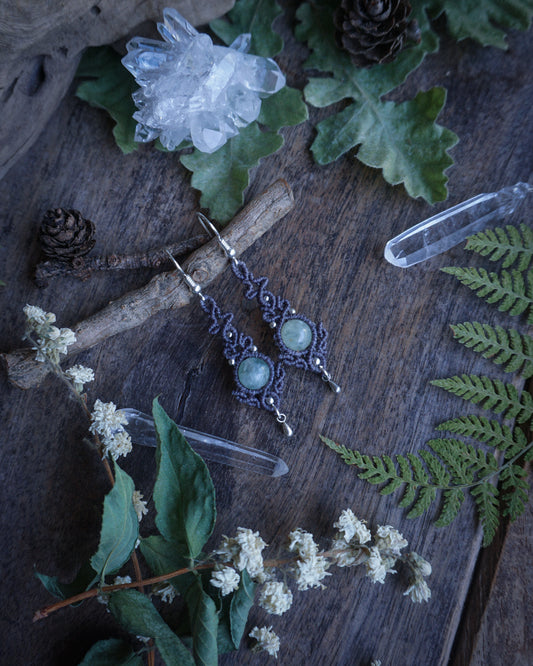 Orecchini Azalea grandi «personalizzabili»