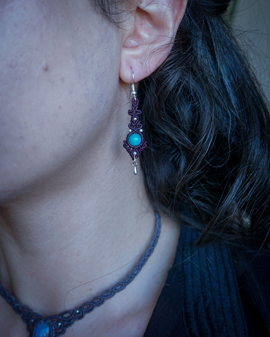 Orecchini Azalea piccoli «personalizzabili»