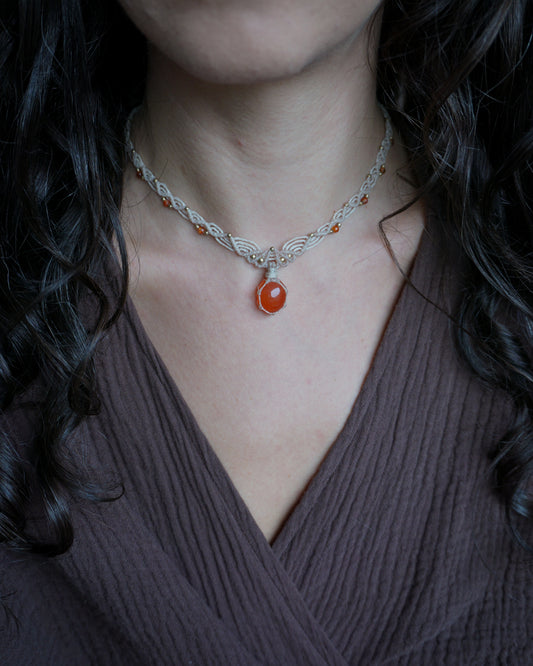 Collana Elianto con Corniola