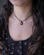 Collana Giglio con Occhio di Tigre