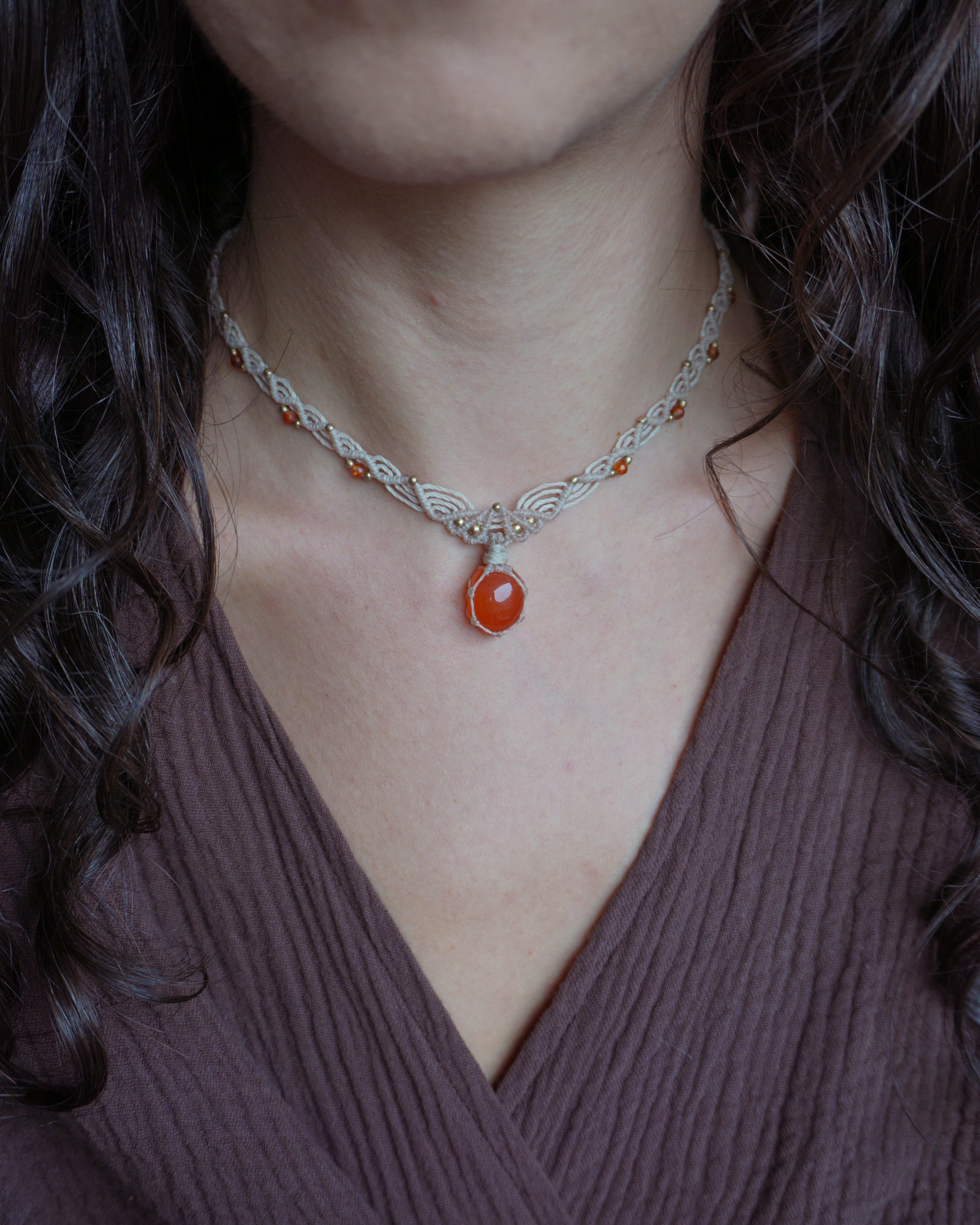 Collana Elianto con Corniola