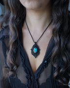 Collana Glicine con Labradorite