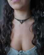 Collana Dalia con Quarzo Rutilato