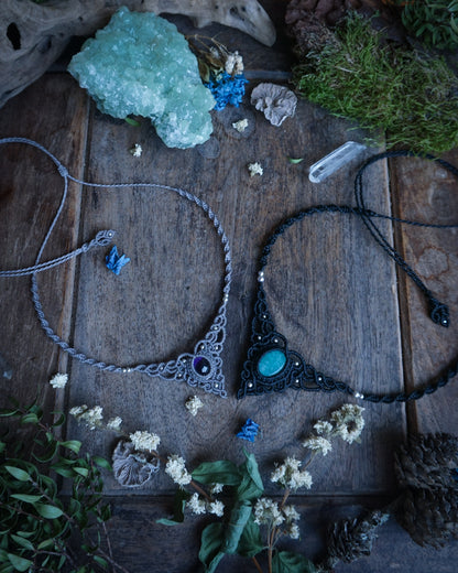 Collana Deuzia con Ametista