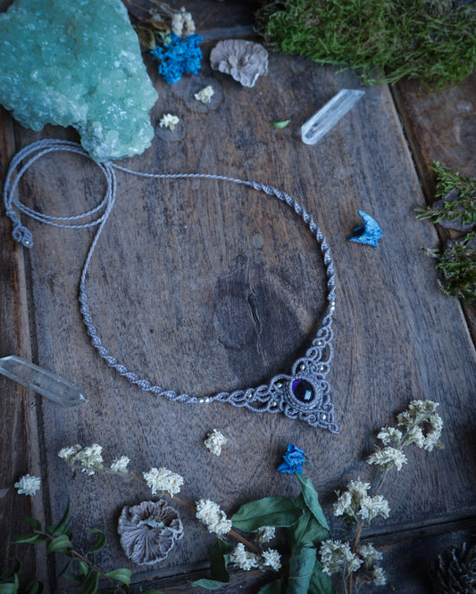 Collana Deuzia con Ametista