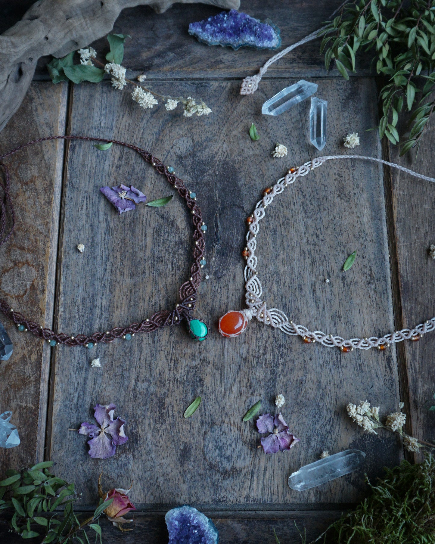 Collana Elianto con Malachite