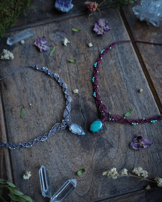 Collana Elianto con Adularia