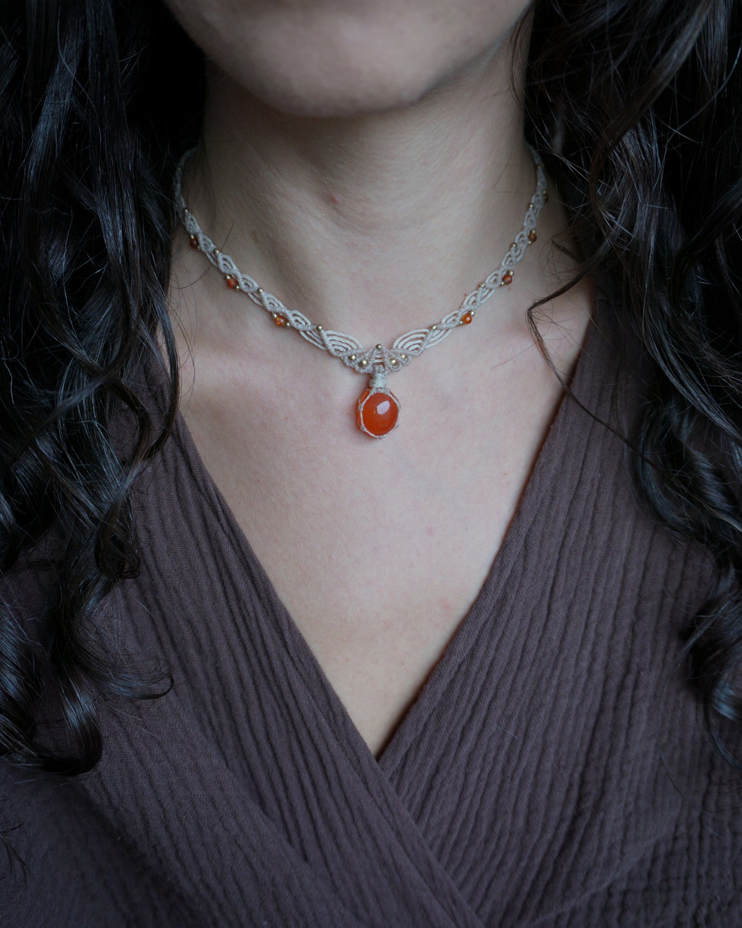 Collana Elianto con Corniola