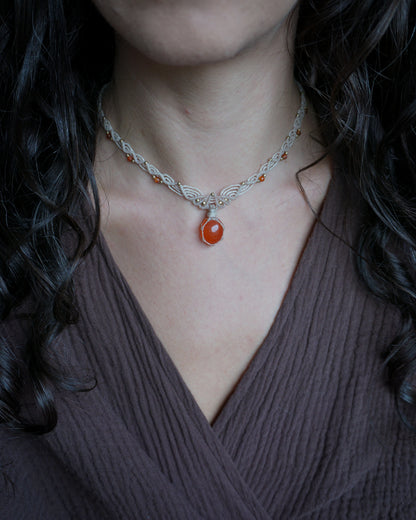 Collana Elianto con Corniola