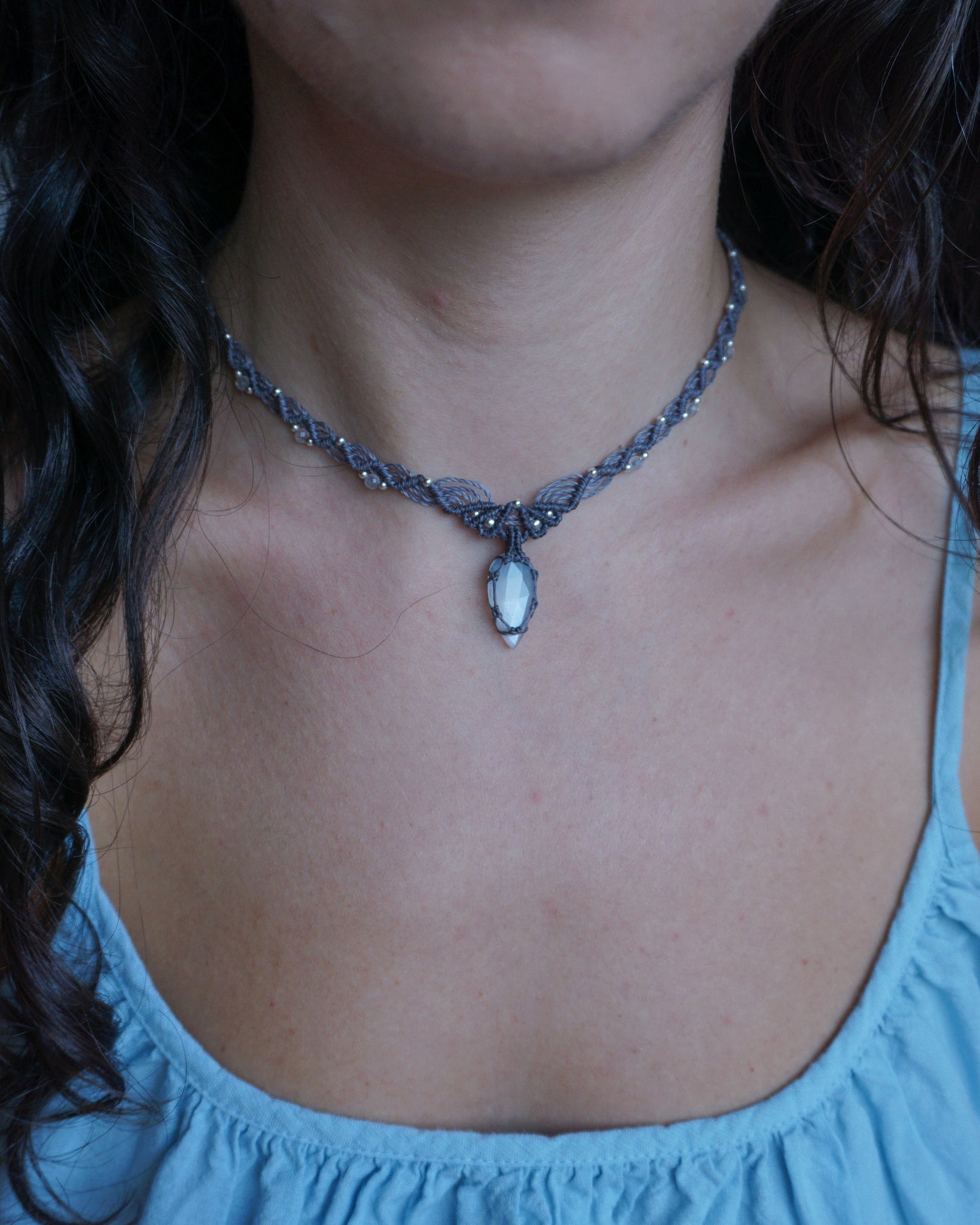 Collana Elianto con Adularia