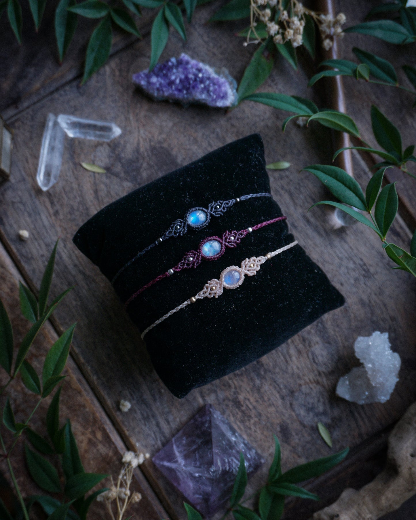 Bracciali Lunaria con Labradorite Bianca