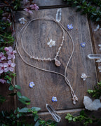 Deuzia Necklace with Amethyst