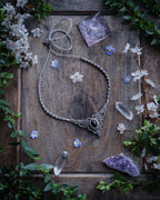 Deuzia Necklace with Amethyst