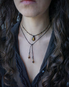 Collana Giglio con Occhio di Tigre