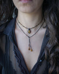 Collana Giglio con Occhio di Tigre