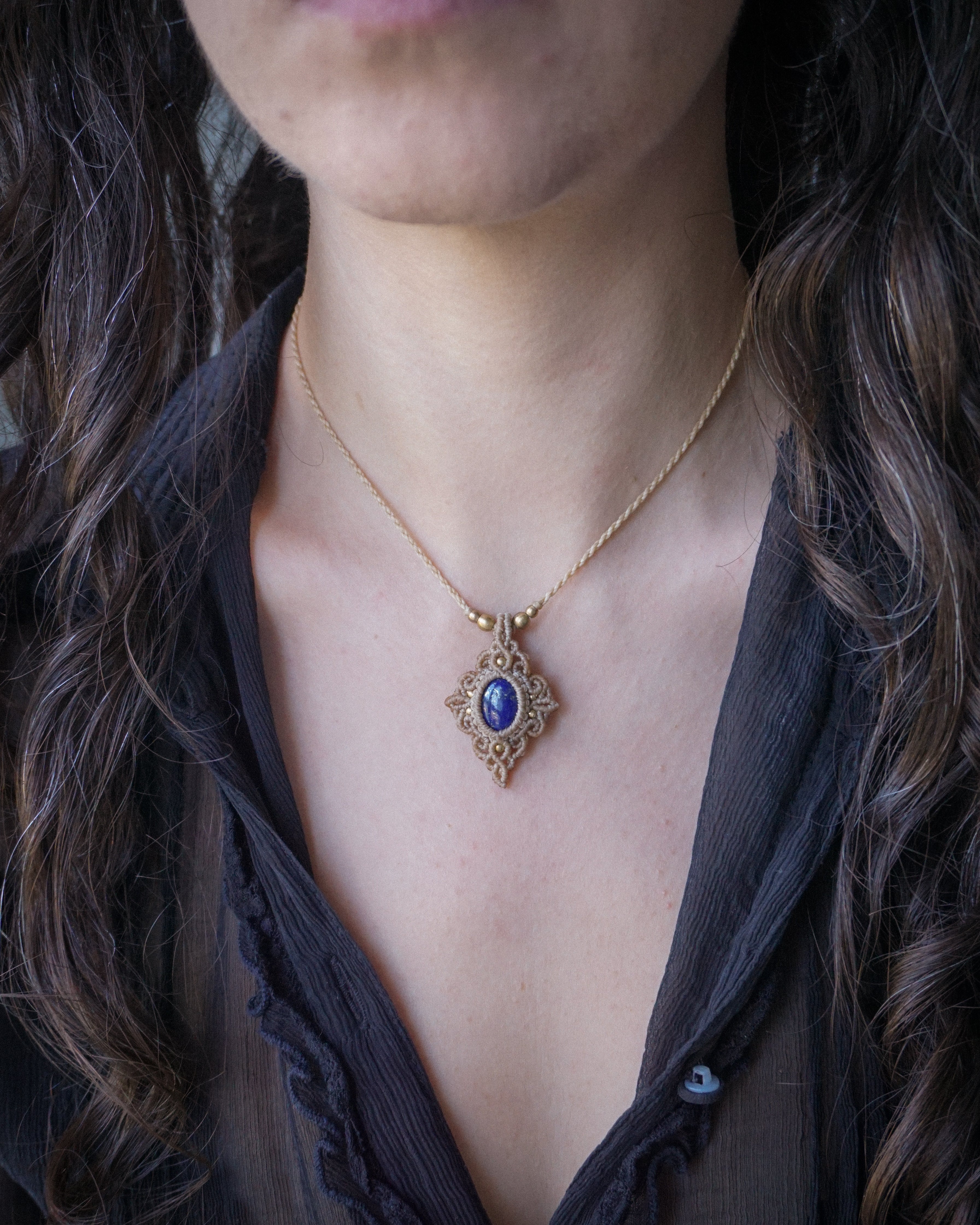 Collana Artemisia con Lapislazzuli