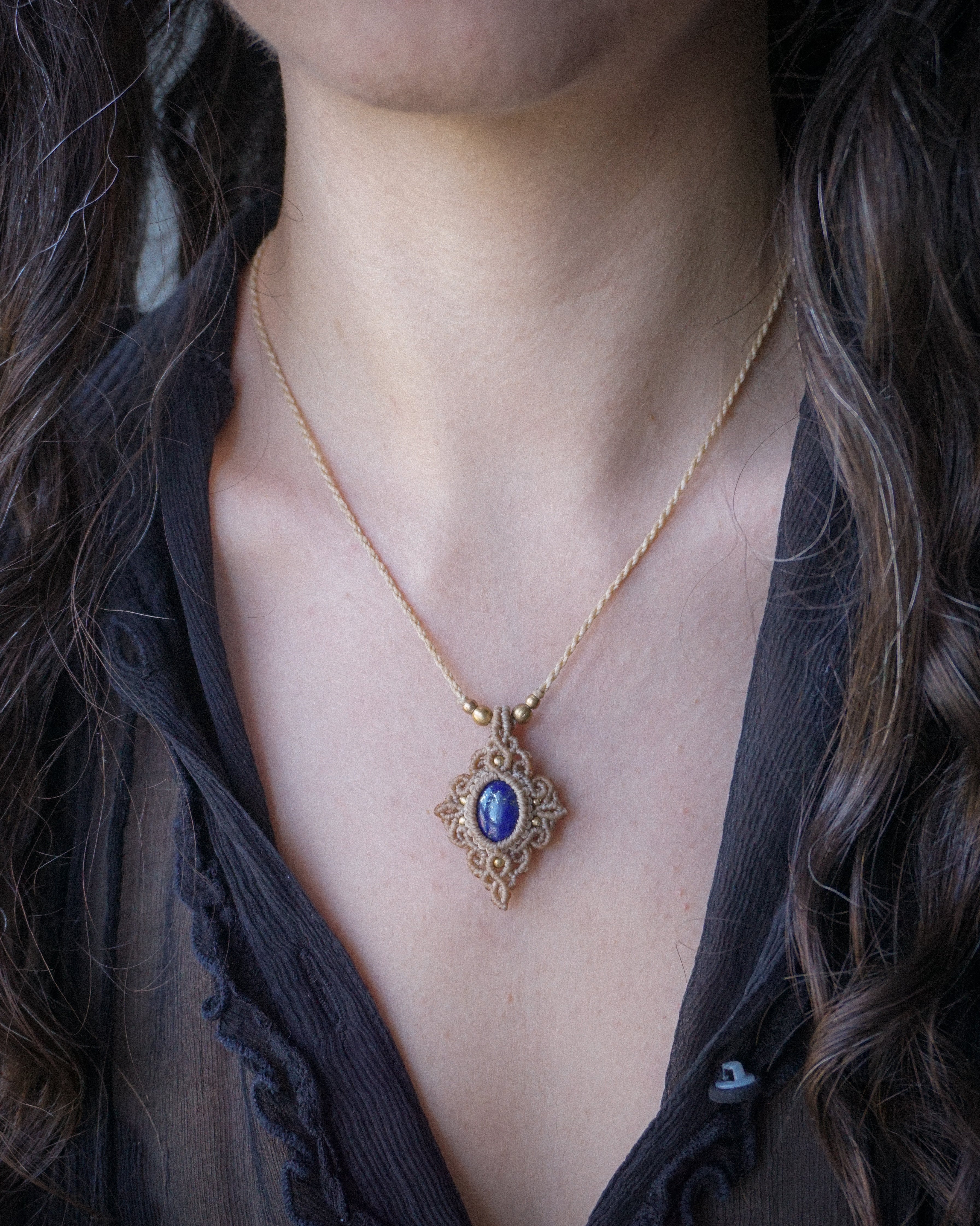 Collana Artemisia con Lapislazzuli
