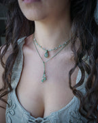 Collana Giglio con Avventurina