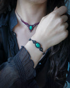 Bracciale Azalea con Malachite