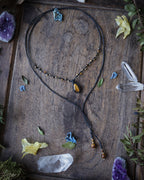 Collana Giglio con Occhio di Tigre