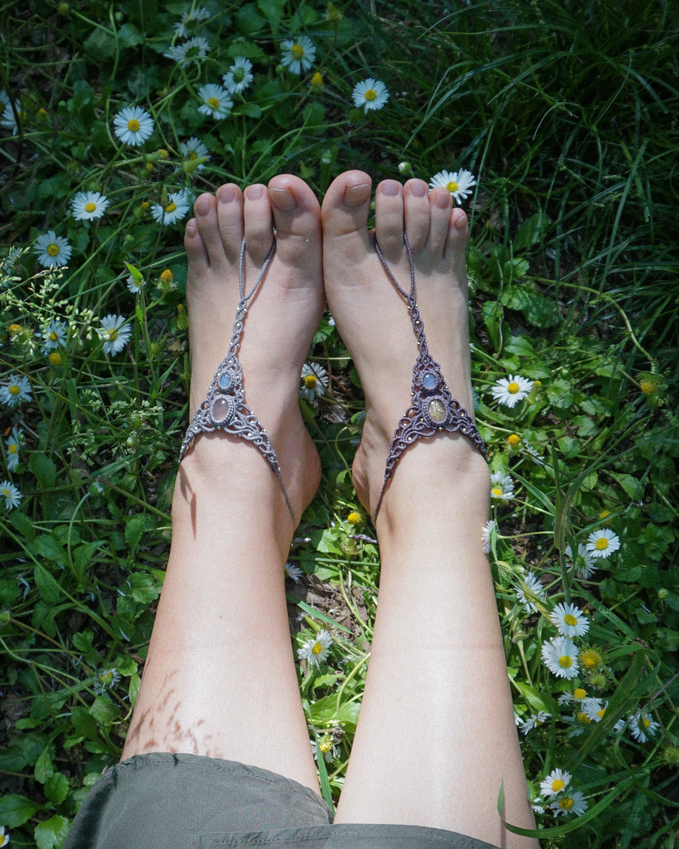 Bracciale Fresia con Quarzo Rosa e Labradorite Bianca