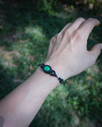 Bracciale Azalea con Malachite