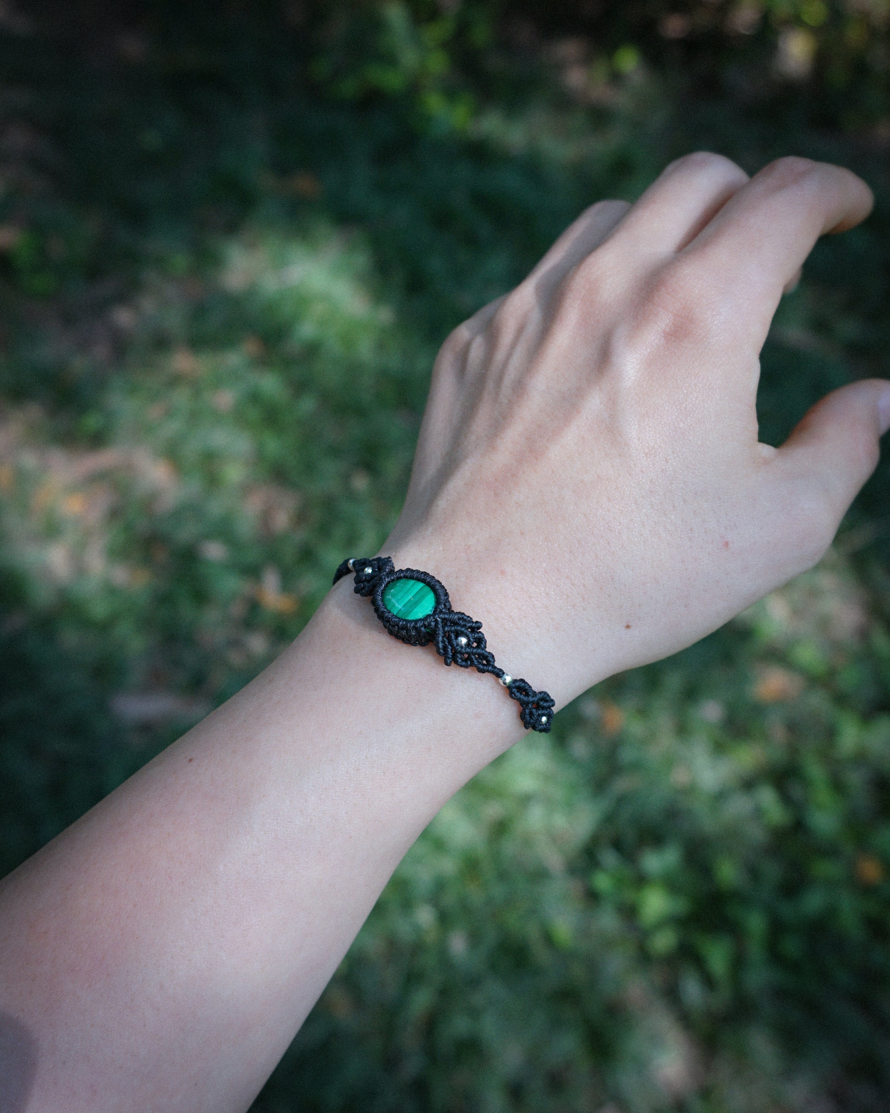 Bracciale Azalea con Malachite