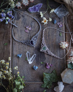 Collana Dalia con Prehnite