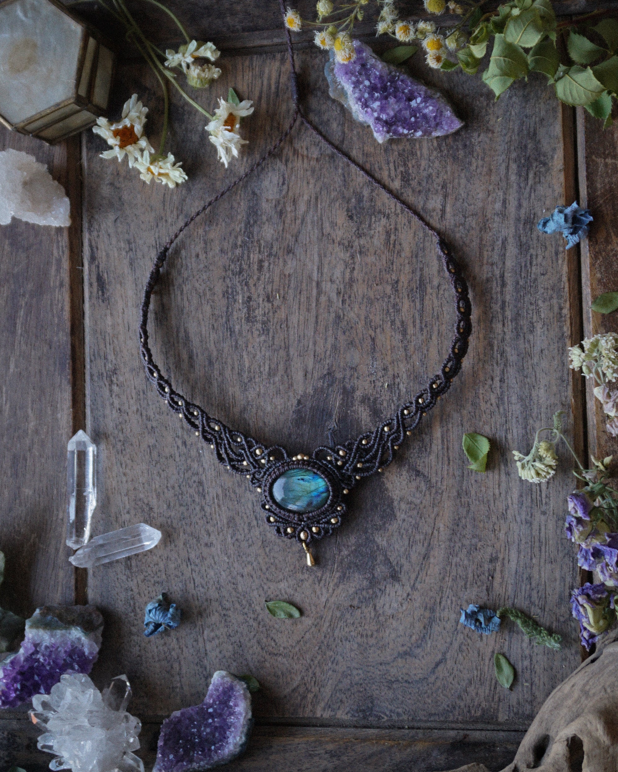 Collana Melissa con Labradorite