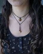 Collana Giglio con Occhio di Tigre