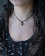Collana Giglio con Occhio di Tigre