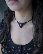 Collana Deuzia con Labradorite Bianca