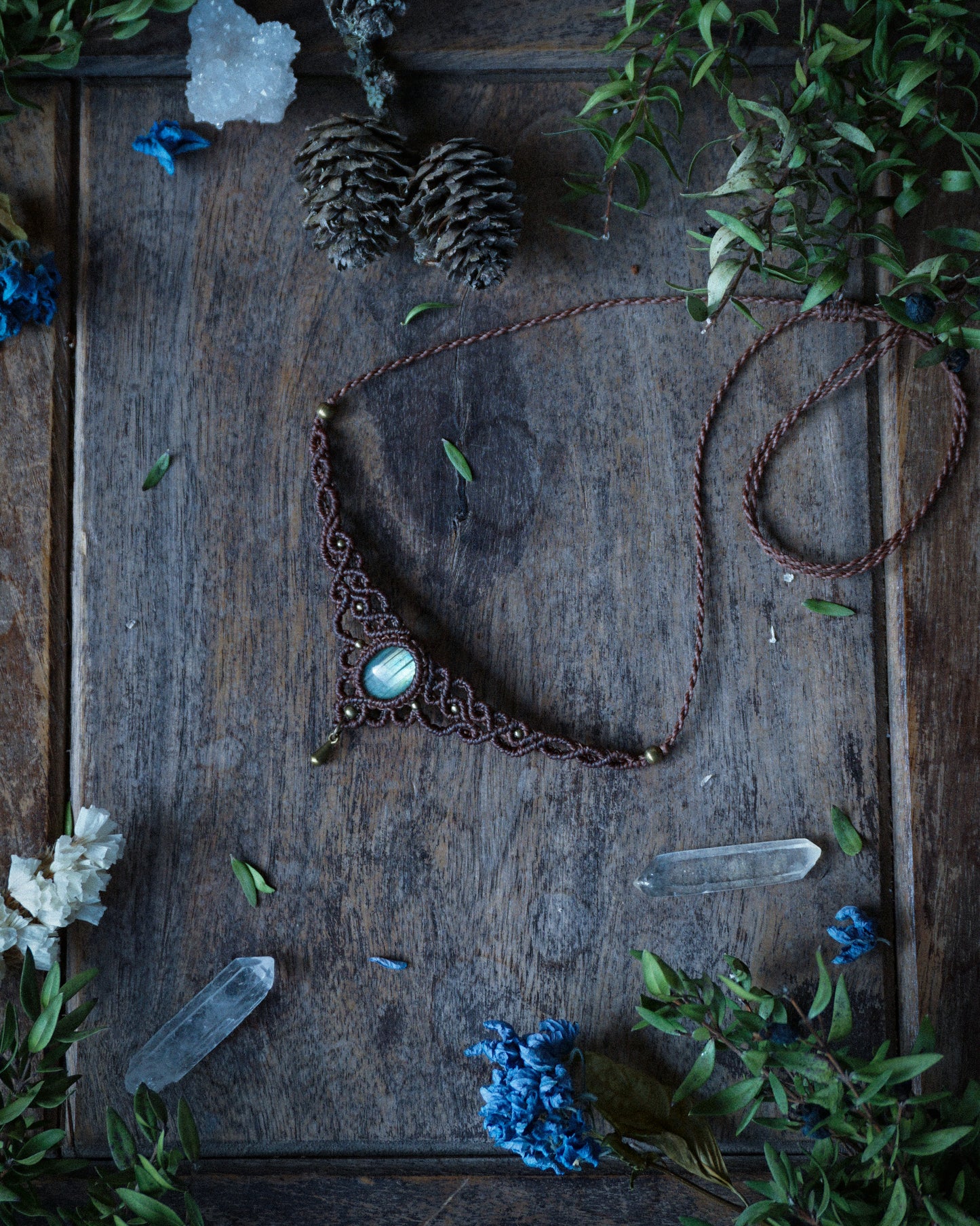 Collana Dalia con Labradorite