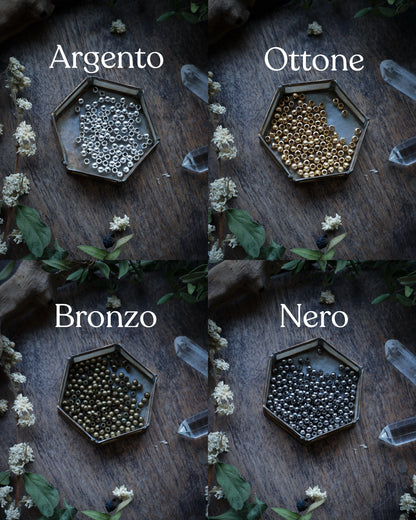 Orecchini Azalea piccoli «personalizzabili»